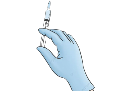 give an injection hd transparent hand of nurse doctor giving an injection medical treatment nurse cartoon hand drawn png image for free download removebg preview